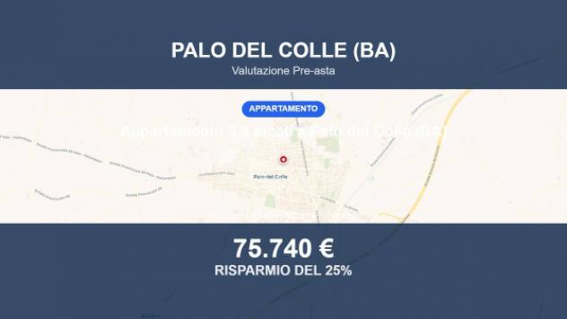 Immobile in asta di 92 m² in vendita a Palo del Colle