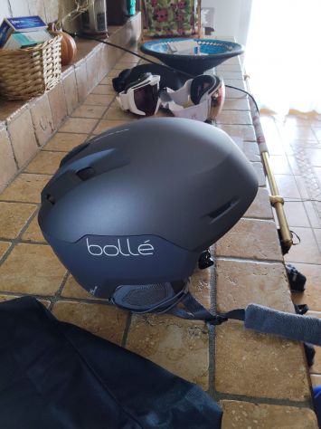 SCARPONI HAWX E CASCO BOLLE' USATI PER 6 VOLTE - Foto 2