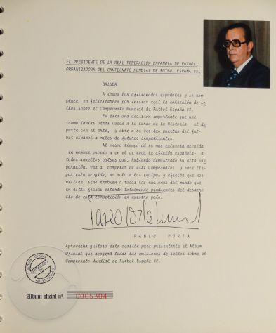 Spagna 1982 ALBUM ufficiale mondiali di calcio - Foto 6