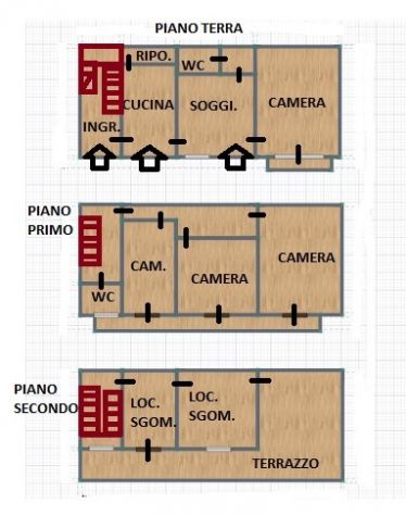 Casa indipendente in vendita in Via Monte Grappa s.n.c., Centro - Foto 3