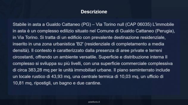 Immobile in asta di 383 m², box auto in vendita a Gualdo Cattaneo - Foto 16