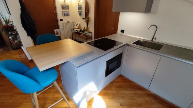 Cucina con tavolo penisola - Foto 9