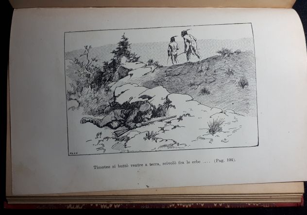 Il Capitano e la Sentinella = Il Fiume sotterraneo =, Edward S. Ellis, 1910. - Foto 5