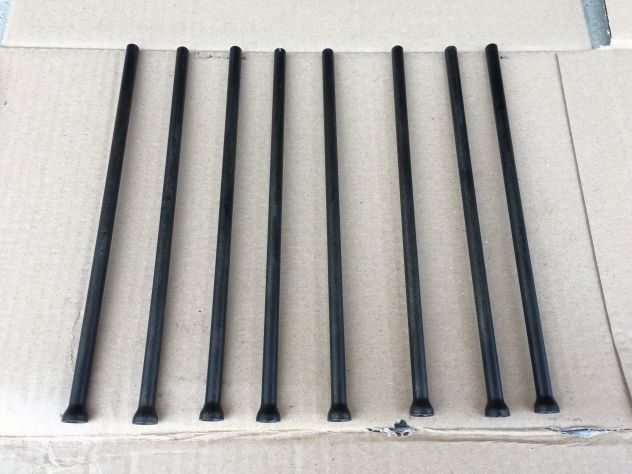 Kit N° 8 aste bilancieri valvole Nissan KING CAB D21 2.5 Diesel Motore SD25 - Foto 3