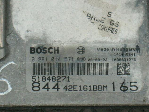 0281014571 ECU centralina lancia delta 2.0 0281014571 51848271 edc16c39 - Foto 2