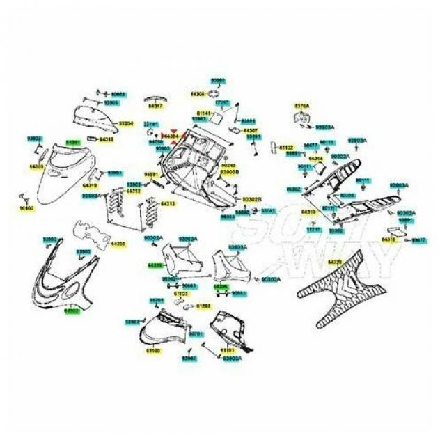 Controscudo Kymco Dink 00154905 - Foto 4
