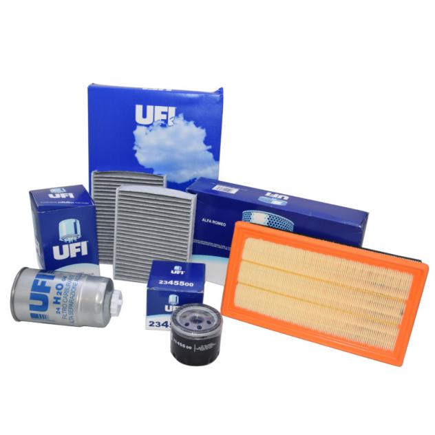 Kit Tagliando 4 Filtri Ufi Ktu001 Alfa Romeo