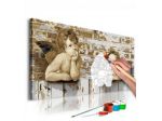 Quadro Fai Da Te 80x40 Cm. Angeli N. 2 ARREDALACASA Spedizione Gratis