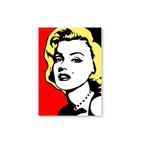 Quadro Marilyn Monroe dipinto a mano - Foto 2