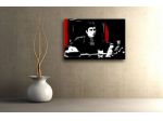 Quadro moderno Scarface dipinto a mano pop art Al Pacino