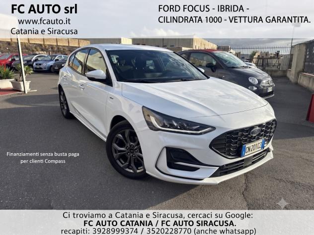 Focus 1.0 EcoBoost Hybrid ST-Line - 155 CV 2023 - PARI AL NUOVO - 24 MESI DI GARANZIA!