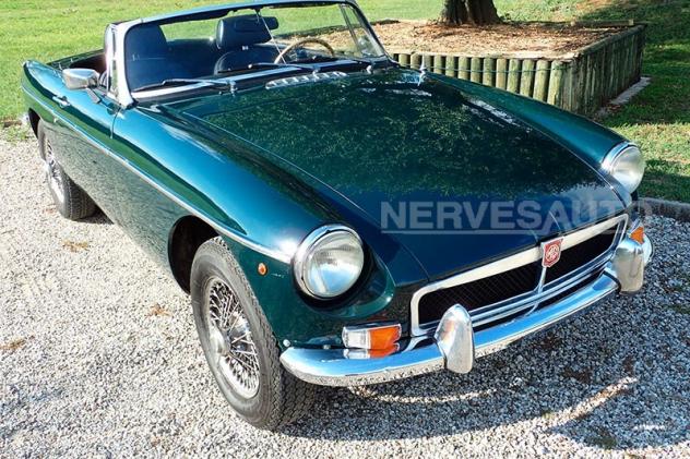 Mg MGB Spider 1800 1978 Verde, Interni in Pelle Nera, Overdrive - Foto 4