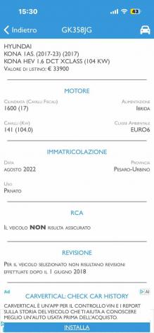 HYUNDAI Kona HEV 1.6 DCT XTECH+ rif. 24055938 - Foto 3