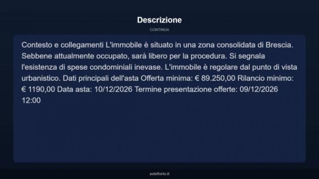Immobile in asta di 105 m² in vendita a Brescia - Foto 11