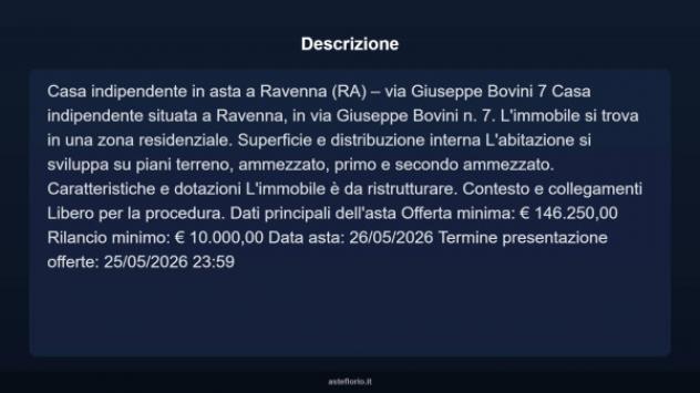 Immobile in asta di 878 m², box auto in vendita a Ravenna - Foto 3