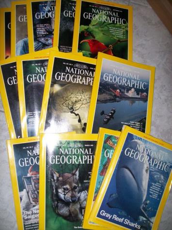 NATIONAL GEOGRAPHIC 13 VOLUMI