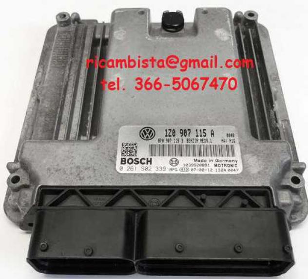 1Z0907115A 0261S02339 Skoda Octavia 2.0 centralina motore Bosch