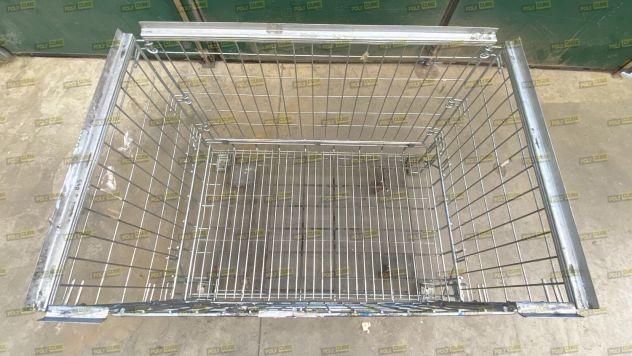 Ceste o contenitori retati con ruote - carrelli usati - Foto 7