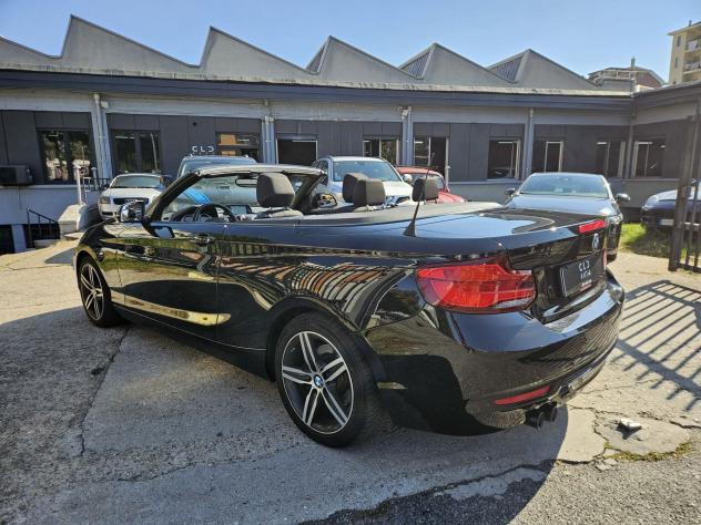 BMW Serie 2 220d Cabrio Luxury auto my18 - Foto 6