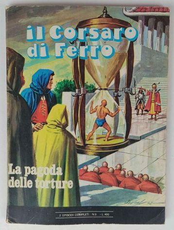IL CORSARO DI FERRO-LA PAGODA DELLE TORTURE NUMERO 9 EDITORE: MEC MILANO, 1975