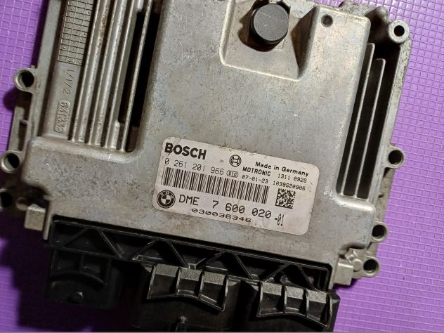 Centralina Motore Mini Cooper Bosch 0261201966 Dme 7600020 CENTRALINA ECU MINI - Foto 3