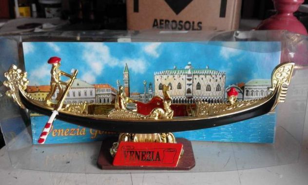 Gondolina souvenir di VENEZIA anni 60 - Foto 4