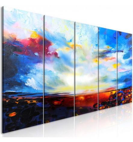 Quadro Tempestoso Cm.225x90 E 200x80 ARREDALACASA