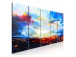 Quadro Tempestoso Cm.225x90 E 200x80 ARREDALACASA