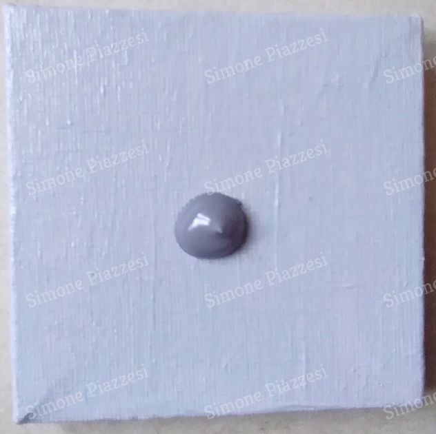 Quadro di Simone Piazzesi - GOCCIA GRIGIA (2025)