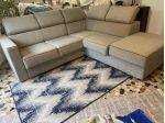 Divano angolare con letto estraibile