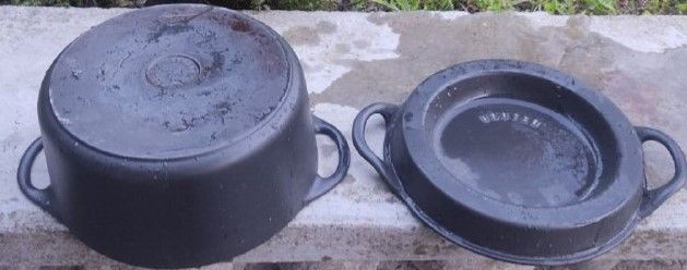 pentola in ghisa con coperchio DOUFEU - LECREUSET cm24 diametro - Foto 4