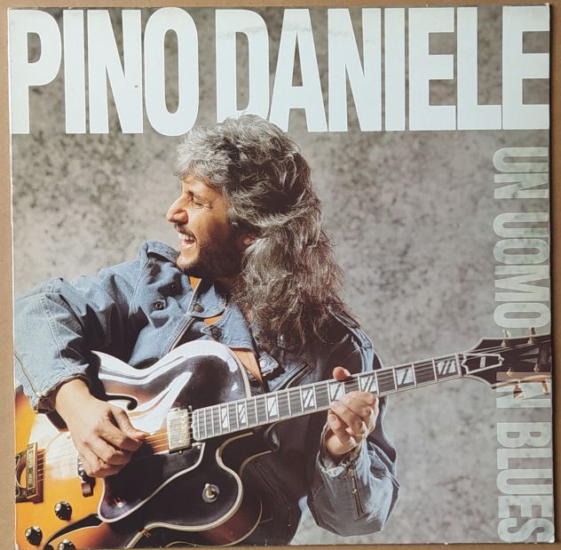 PINO DANIELE -Un Uomo in Blues- Ed. CGD Italy- LP 1991