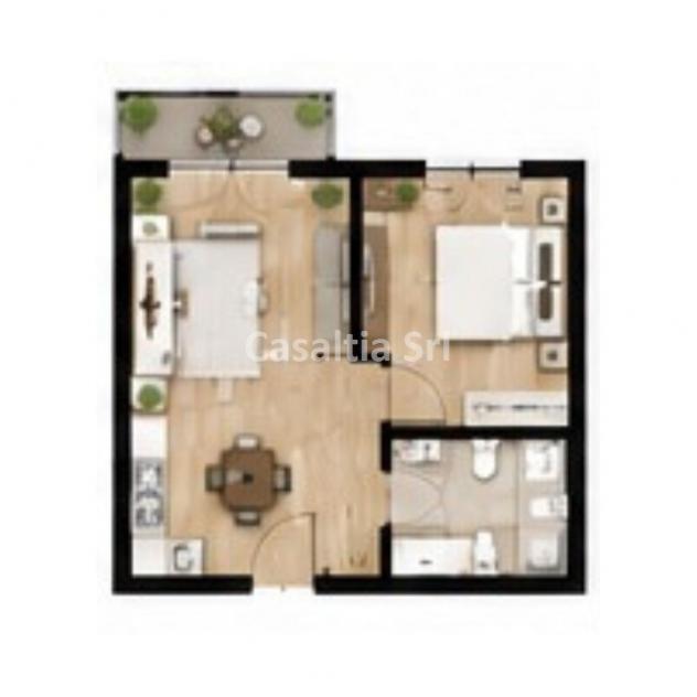 Monolocale arredato disponibile da subito in Via Carlo Farini - Foto 19