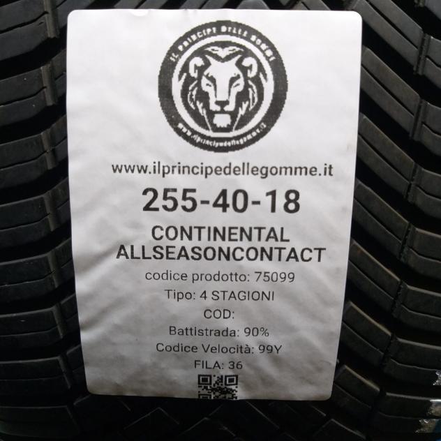 2 GOMME 255 40 18 CONTINENTAL A75099 - Foto 2