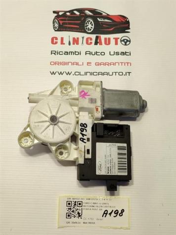MOTORINO ALZAVETRO POSTERIORE DESTRA FORD C - Max Serie 981537-103 5WK11575I (0307)