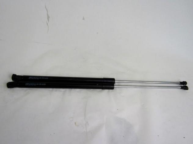 1666068 COPPIA PISTONCINI ASTE AMMORTIZZANTI PORTELLONE COFANO POSTERIORE FORD FIESTA VAN 1.4 D 50KW 5M 3P (2010) RICAMBIO USATO