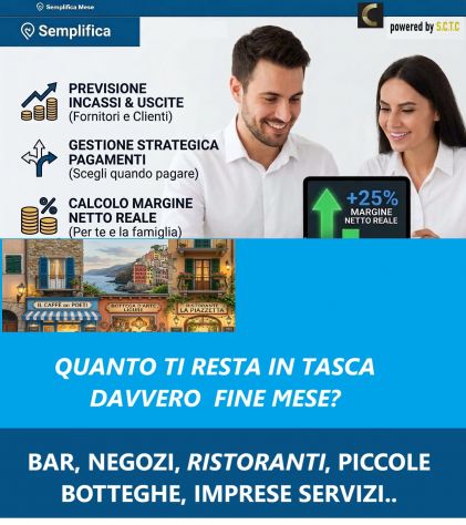 "semplifica mese" riservato negozi, botteghe, ristoranti risparmio fine mese - Foto 4