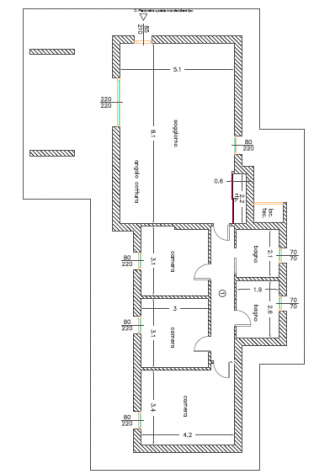 Villa in vendita a Colombiera - Castelnuovo Magra 112 mq Rif: 1425826 - Foto 10