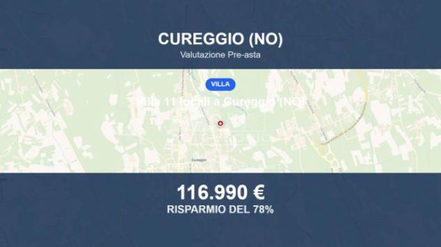Immobile in asta di 227 m² con più di 5 locali e box auto in vendita a Cureggio