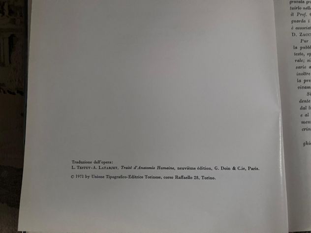 Trattato di Anatomia Umana di Testut e Latarje - Foto 2