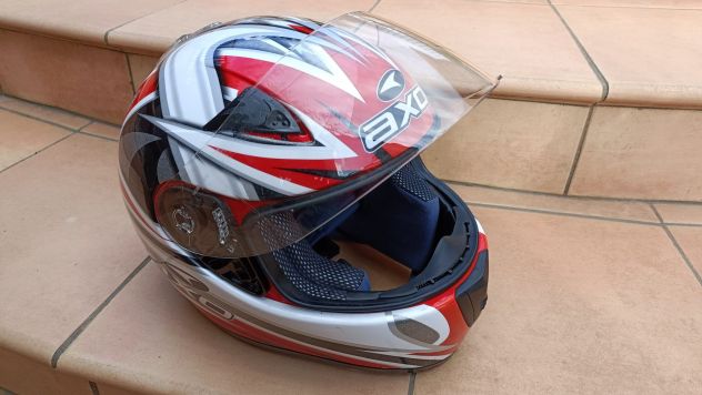 Casco integrale moto rich art concepts Axo Stealth Helmet taglia XL
