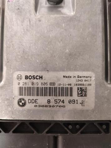 CENTRALINA MOTORE BMW X3 2° Serie 8574091 0281019806 N47D20C diesel 1995 (10) - Foto 2
