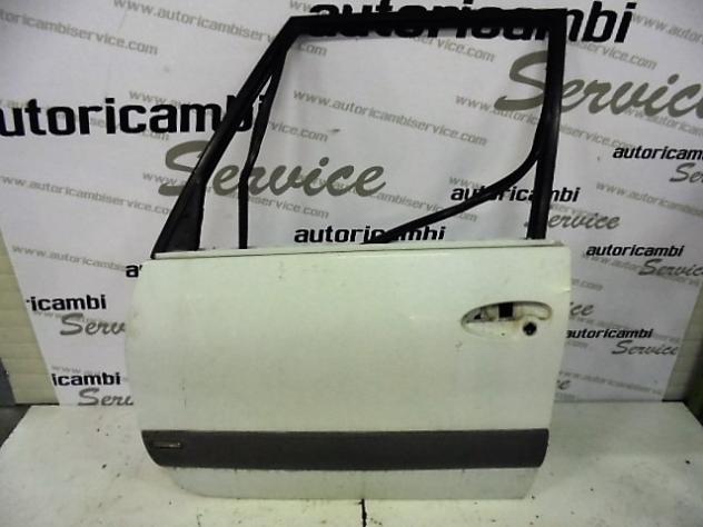 6025370565 PORTA ANTERIORE SINISTRA LATO GUIDA RENAULT ESPACE 2.2 D 95KW 5M 5P (2001) RICAMBIO USATO LEGGERMENTE GRAFFIATA (VEDI FOTO)