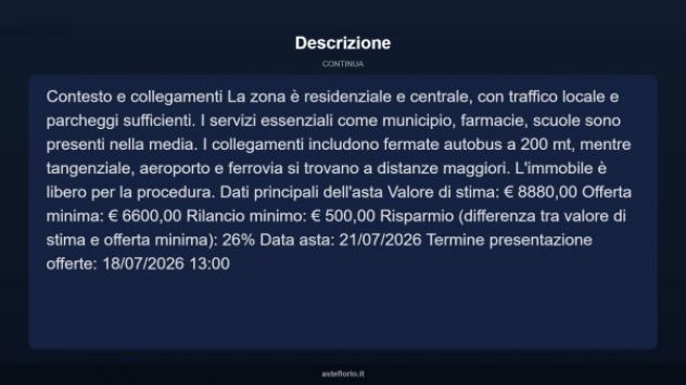 Immobile in asta di 14 m² in vendita a Ornago - Foto 5