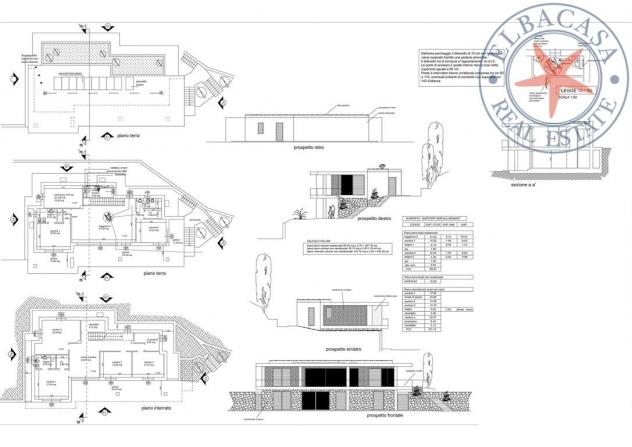 CAPOLIVERI - ELBA - PROGETTO DI VILLA DA COSTRUIRE - Foto 2