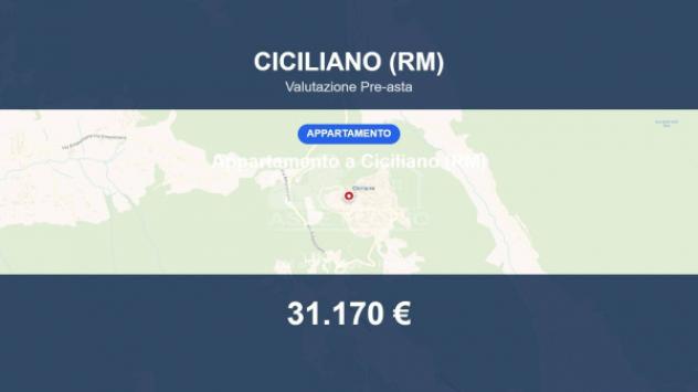 Immobile in asta di 66 m² in vendita a Ciciliano