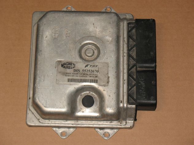 55252670 MJ8.F3 ECU CENTRALINA MOTORE 500L 1.3JTD FPT 55252670 MJ8F3 HW10L