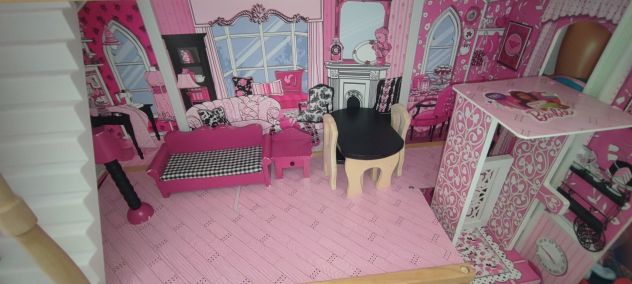 Casa delle Barbie in legno grande - Foto 5