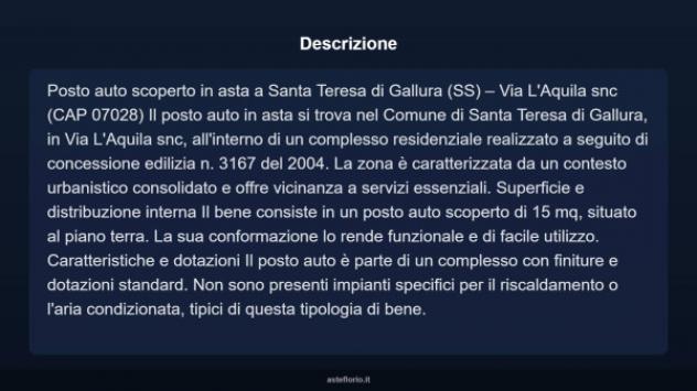 Immobile in asta di 15 m² in vendita a Santa Teresa Gallura - Foto 4