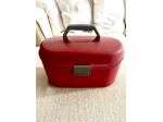 Beauty Case rigida Samsonite vintage – rosso